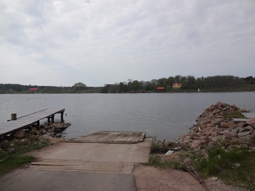 Utsikt mot Brommö från Torsö
